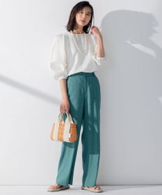 23区 VIOLAd'ORO MIRO スプリットラタン バスケットバッグ