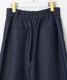 ANY SIS 【洗える】バイカラートリミングワイド パンツ