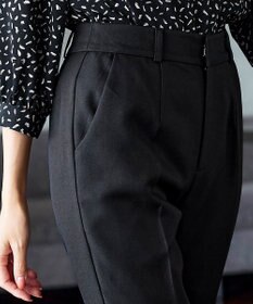 Tiaclasse 【洗える】センタープレス テーパードパンツ