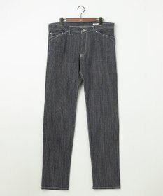 JOSEPH ABBOUD 【キングサイズ・サスティナブル】ランダムストライプストレッチデニム