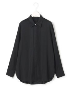 ICB 【洗える】 ルゼブフィブリルサテン シャツ