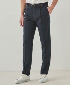 GOTAIRIKU ロングセラー【洗える/折り目加工/シワになりにくい/ウエストアジャスター】ウォッシャブル サマーウール100％パンツ_定番色(1タック)25年モデル