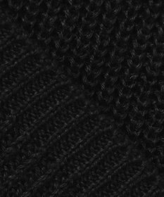 自由区 【XSサイズ～/洗える】リネンミドルゲージボートネック ニット