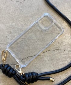 WEGO ストラップホール付きクリアiphoneケース