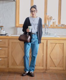 WEGO 【ユニセックス着用ITEM/MLサイズ展開】ドロップショルダーカーディガン