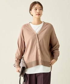 ANY L ゆるＶネックカーディガン