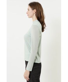 DAKS コットン天竺スタンドカラーカットソー