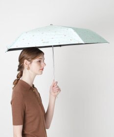 MOONBAT 【 遮光率100％/遮熱/UV/軽量】PAUL&JOE ACCESSOIRES(ポール&ジョー) 晴雨兼用日傘 ジプシー ネコ 折りたたみ傘