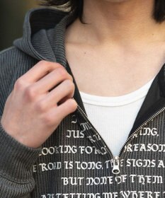 WEGO 【ユニセックス着用ITEM】メッシュZIPパーカー