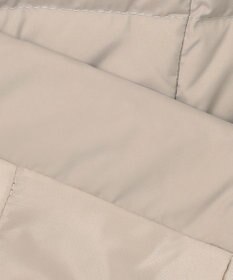 ANY SIS L 【撥水・洗える】2WAYノーカラーダウン ジャケット