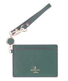LANVIN en Bleu リム リール付きパスケース