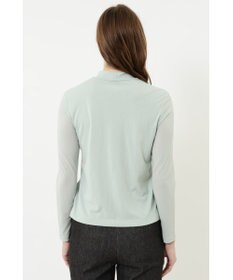 DAKS コットン天竺スタンドカラーカットソー