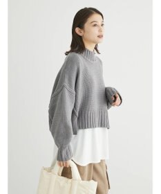 Green Parks ・ＳＵＧＡＲ　ＳＰＯＯＮ　ハイネックショートニット