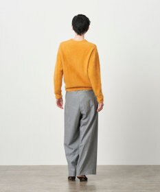 ATON ROYAL FUR CASHMERE | Vネックセーター