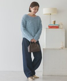 AMERICAN HOLIC リボンヤーンニットプルオーバー