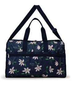 LeSportsac DELUXE LG WEEKENDER/フローラルブルームズネイビー
