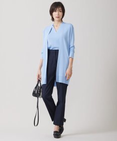 ICB 【接触冷感・UVケア・撥水・洗える】 LooseWeave テーパードパンツ