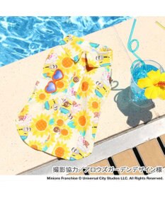 PET PARADISE ミニオン 背中開き アロハシャツ 《ひまわり》 小型犬