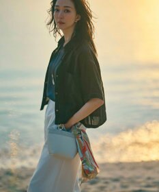 23区 Ratti  ペインティング柄 ロングスカーフ