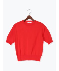 Te chichi 14G天竺ハーフスリーブニットプルオーバー