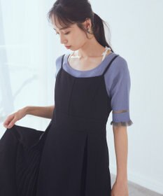 earth music&ecology プリーツジャンドレ