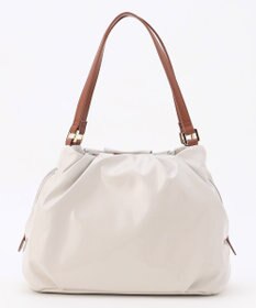 LA BAGAGERIE ソフトエナメル2WAYハンドバッグ Mサイズ