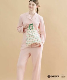 une nana cool MADE WITH シモジマ 【綿100%】開襟ワッフルパジャマ