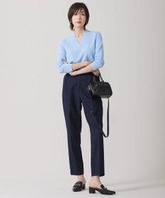 ICB 【接触冷感・UVケア・撥水・洗える】 LooseWeave テーパードパンツ