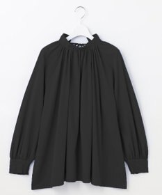 UNFILO イージーケア ギャザーブラウス