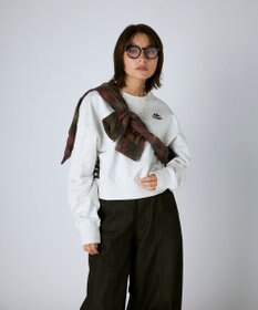 OP／FILA 【Kappa】ショート丈 ドロップショルダー 裏毛スウェット