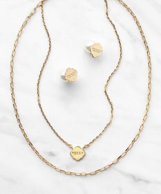 TOCCA LOGO CLOVER LAYERED NECKLACE ネックレス