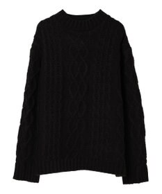 CRAFT STANDARD BOUTIQUE ケーブルニットドッキングスウェット