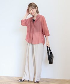 AMERICAN HOLIC 5分袖シアードルマンシャツ