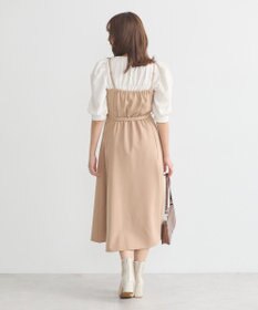 earth music&ecology トレンチ風キャミワンピース