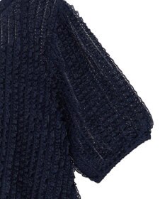 earth music&ecology ミニフリルカットレースアンサンブル