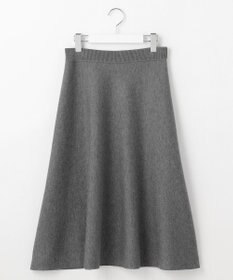 自由区 【WEB限定カラーあり・洗える】リバーシブルニット セットアップ(プルオーバー×フレアスカート)