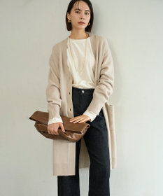 UNFILO 【WEB限定】カシミヤブレンド ロングカーディガン