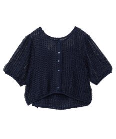 earth music&ecology ミニフリルカットレースアンサンブル