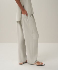 ATON 50/2 NATURAL DYED ORGANIC | ストレートイージーパンツ