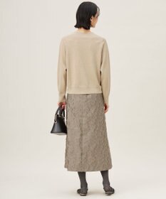 自由区 L 【カタログ掲載・洗える】エンブレム ニット