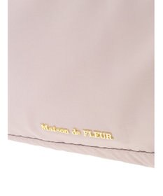 Maison de FLEUR 撥水加工ボストンキャリーオンバッグ