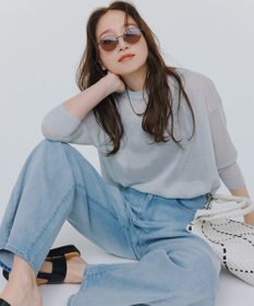 23区 メタルバートップ ネックレス