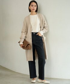 UNFILO 【WEB限定】カシミヤブレンド ロングカーディガン