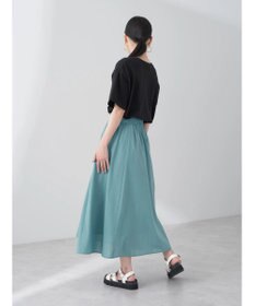 earth music&ecology ギャザーフレアスカート