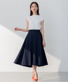 組曲 【洗える】C/Nyブロード スカート