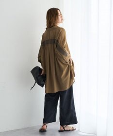 YECCA VECCA 【UVカット】サラサライージーワイドパンツ