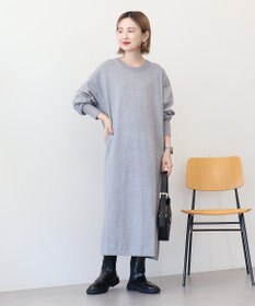 AMERICAN HOLIC バイパチボックスニットワンピース