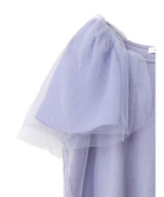 earth music&ecology チュールレイヤードプルオーバー