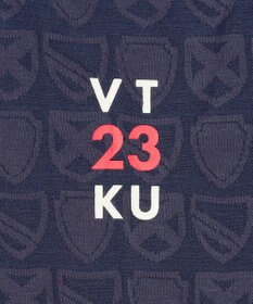 23区GOLF 【WOMEN】ハーフジッププルオーバー 着回しやすく長く愛用できる 総柄ながらもシック