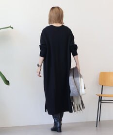 AMERICAN HOLIC バイパチボックスニットワンピース